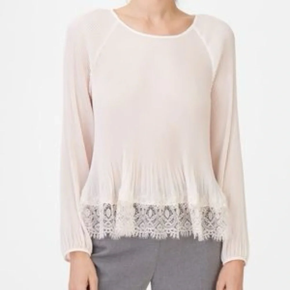 CLUB MONACO  Zameeka Ruffled Top size small